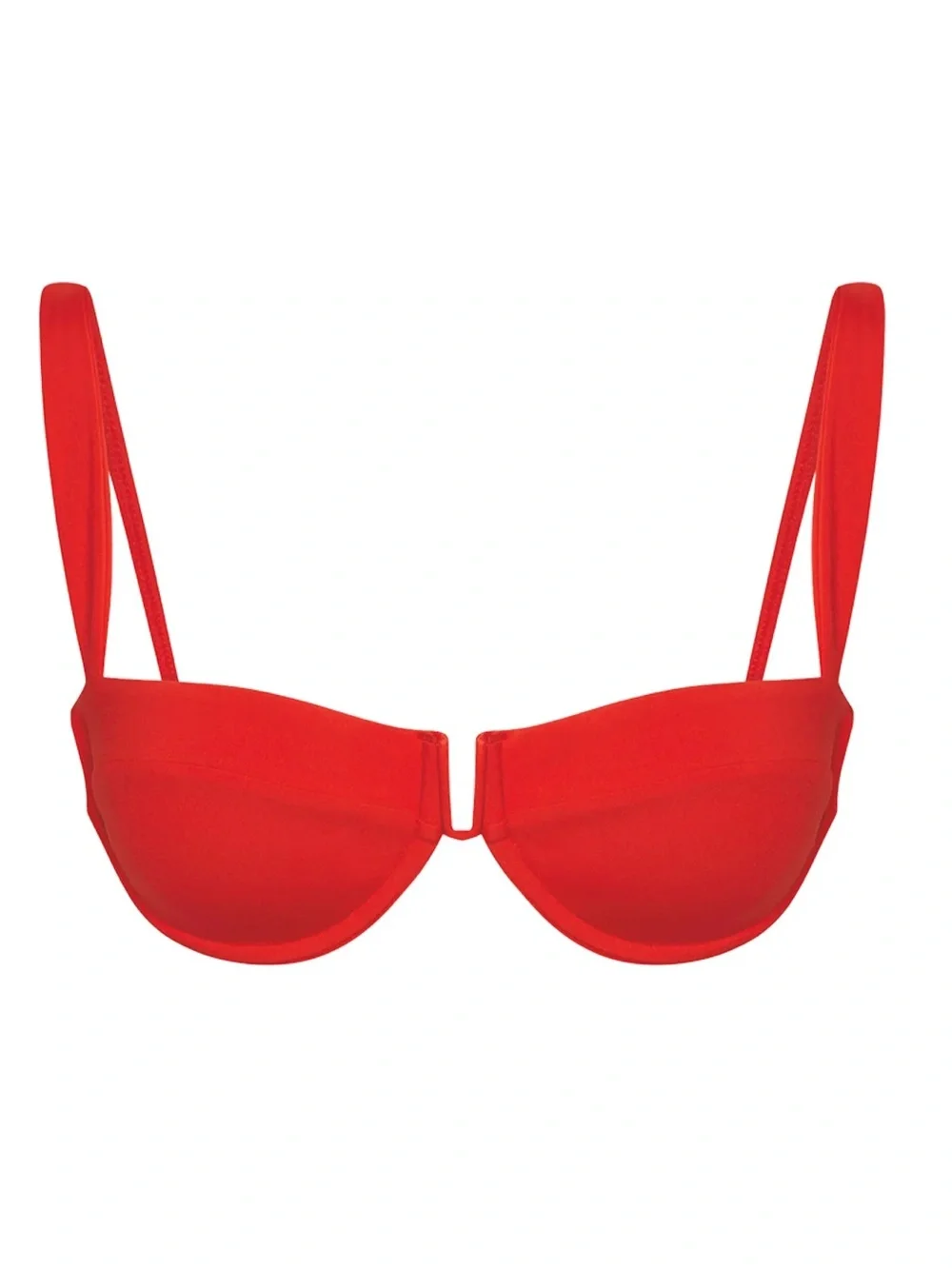 Monday Swimwear Cala Roja Bikini Top Chili Pepper Red size medium